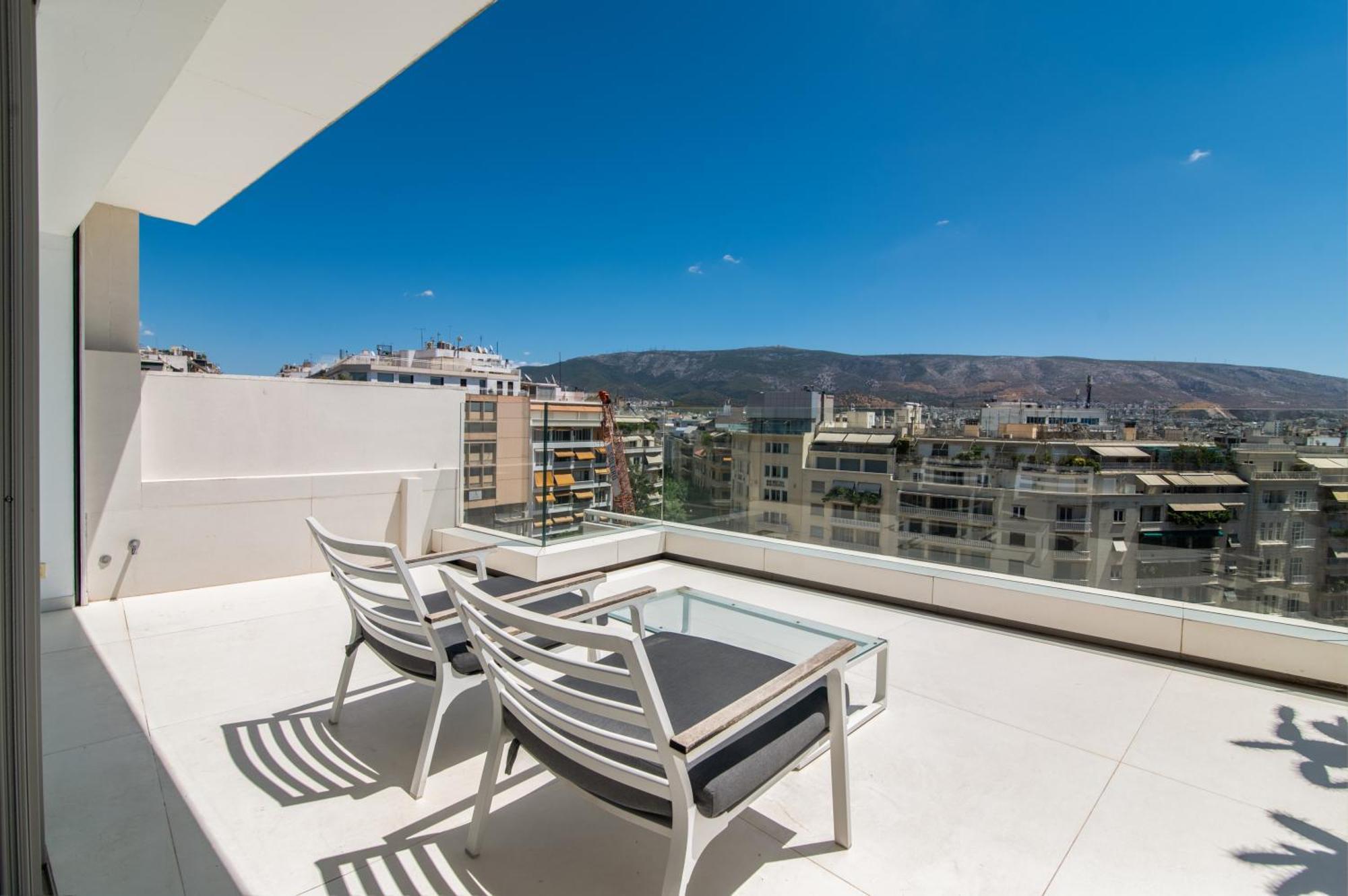Kolonaki Square Panorama Penthouse Apartment Athens Exterior photo